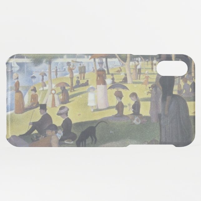 Seurat Uncommon iPhone Case (Back (Horizontal))