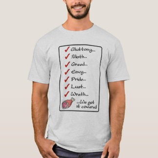 Seven Awesome Sins T-Shirt