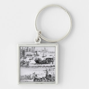 Seven Bishops Go to the Tower, 1688 Keychain