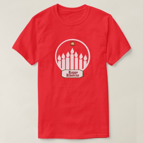 Seven Bright Days Kwanzaa T_Shirt