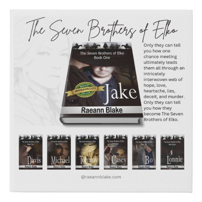 Seven Brothers of Elko Faux Wrapped Canvas Print (Front)