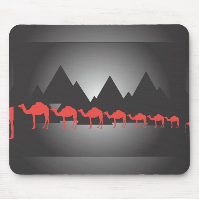 Seven Camels, Seven Camels Mouse Pad (Front)