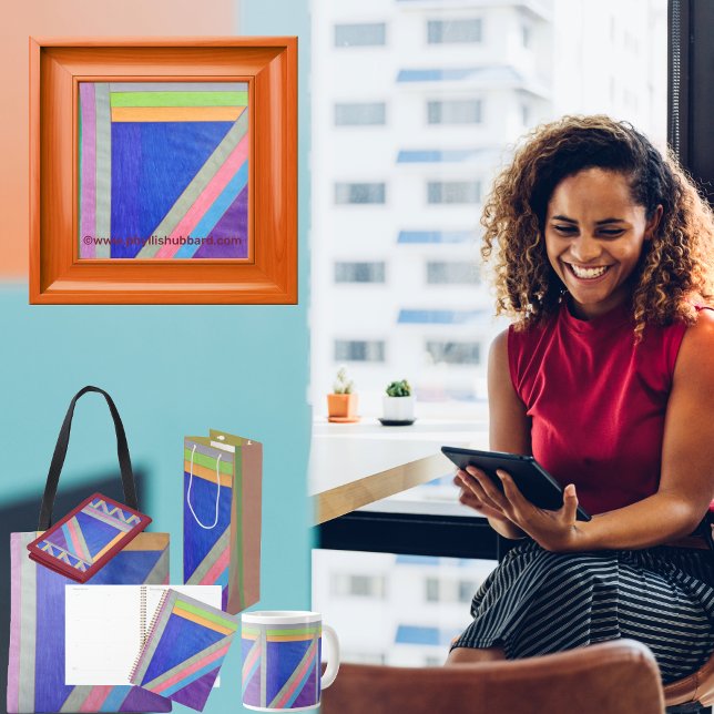 Seven Card (Get the full “Seven” collection at: https://bit.ly/SmartArtZazzle)