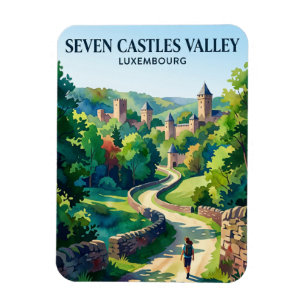 Seven Castles Valley, Septfontaines, Guttland, Lux Magnet