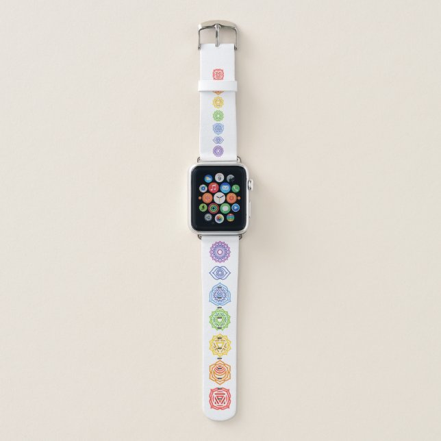 Seven Chakras Apple Watch Band (Front)