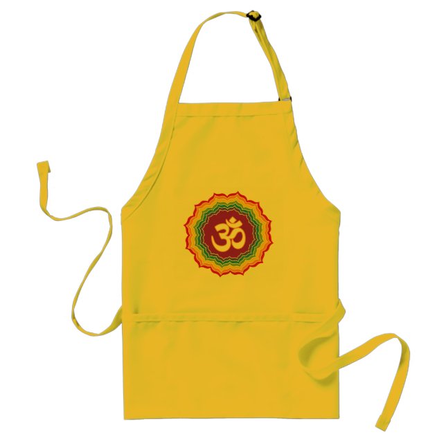 Seven Chakras Colors Adult Apron (Front)