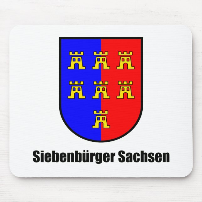 seven citizens of Saxony Mouse Pad (Front)