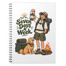 Seven Days A Week Camping AdventuriPad Smart Cover