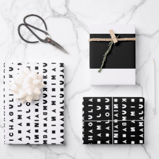 SEVEN DAYS OF KWANZAA WRAPPING PAPER SHEETS