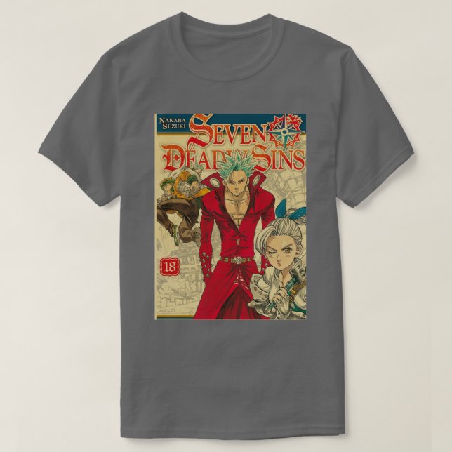 Seven Deadly Sins 15 T-Shirt (Design Front)