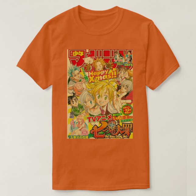Seven Deadly Sins 21 T-Shirt (Design Front)