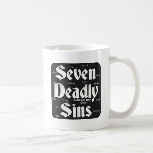 Seven Deadly Sins Logo Coffee Mug