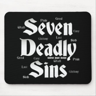 Seven Deadly Sins Logo Mouse Pad