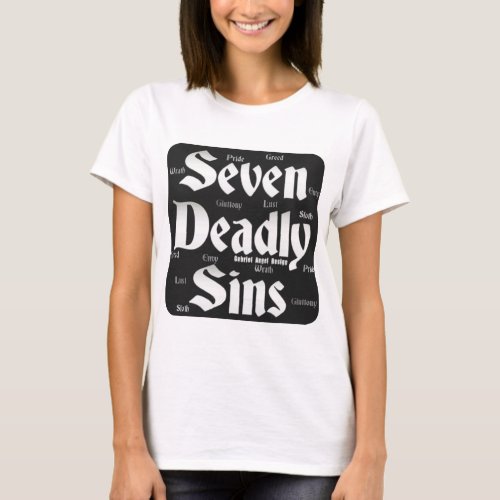 Seven Deadly Sins Logo T_Shirt
