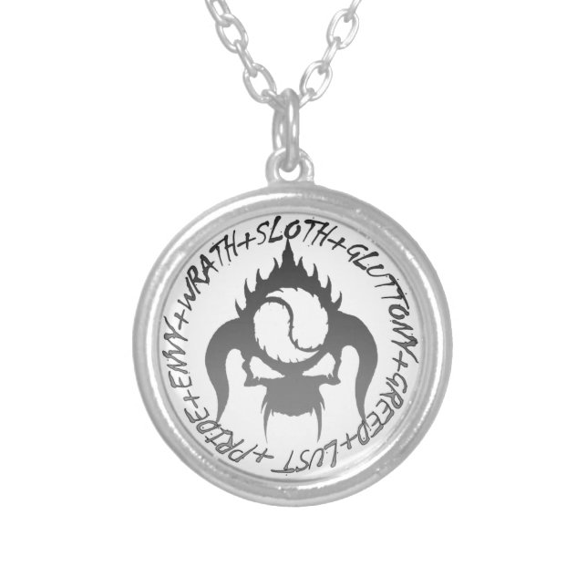 Seven deadly sins necklace (Front)