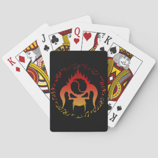 Seven deadly sins playing cards