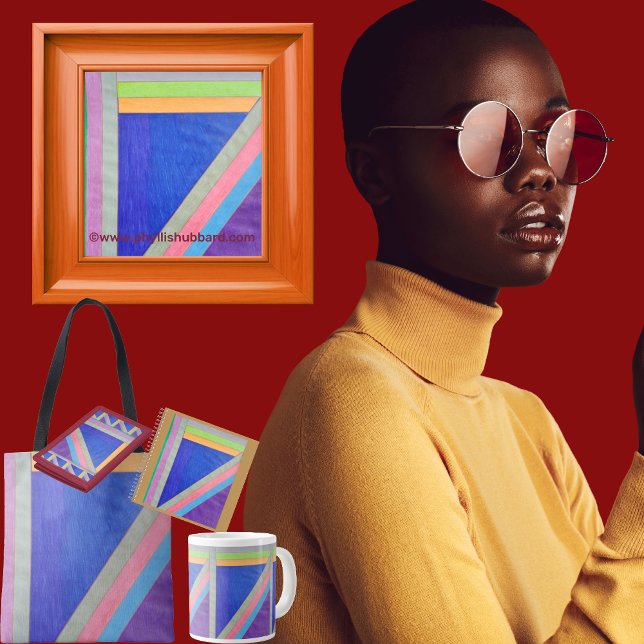 Seven Drawstring Bag (Get the full “Seven” collection at: https://bit.ly/SmartArtZazzle)