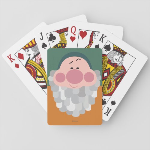 Seven Dwarfs _ Bashful Character Body Poker Cards