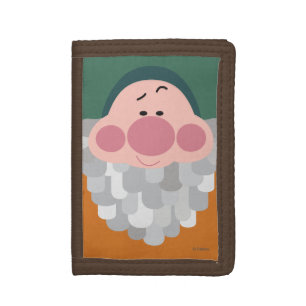 Seven Dwarfs - Bashful Character Body Tri-fold Wallet