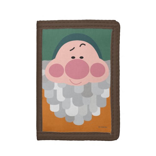 Seven Dwarfs _ Bashful Character Body Trifold Wallet