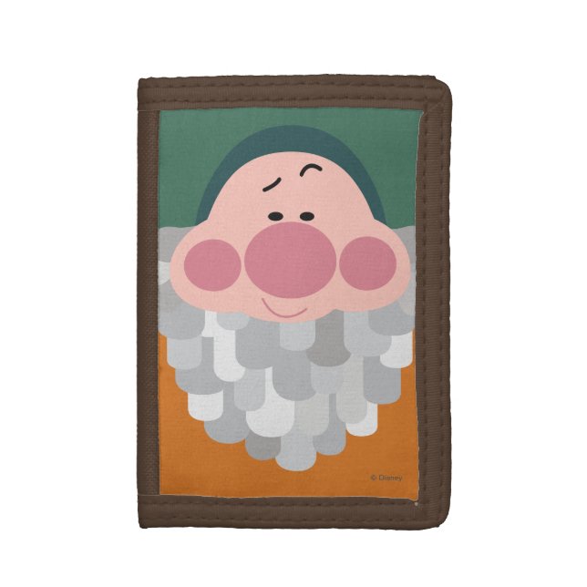 Seven Dwarfs - Bashful Character Body Trifold Wallet (Front Vertical)