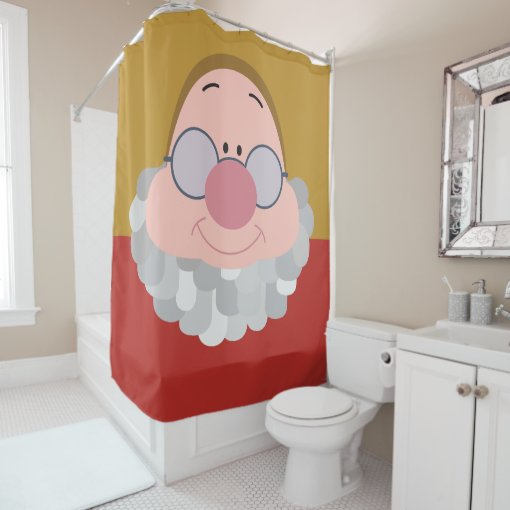Seven Dwarfs Doc Character Body Shower Curtain Zazzle 
