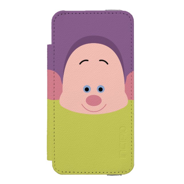 Seven Dwarfs - Dopey Character Body Incipio iPhone Wallet Case (Folio Front)