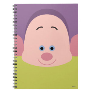 Seven Dwarfs - Dopey Character Body Notebook
