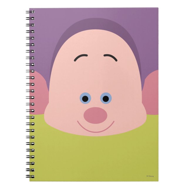 Seven Dwarfs - Dopey Character Body Notebook (Front)