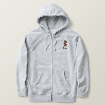 Seven Dwarfs - Grumpy | Add Your Name Embroidered Hoodie by DisneyLogosLetters at Zazzle