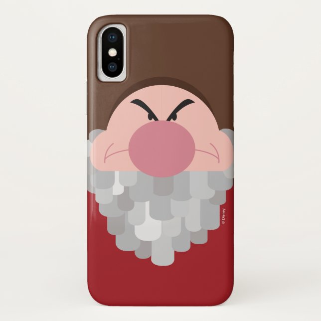 Seven Dwarfs - Grumpy Character Body Case-Mate iPhone Case (Back)