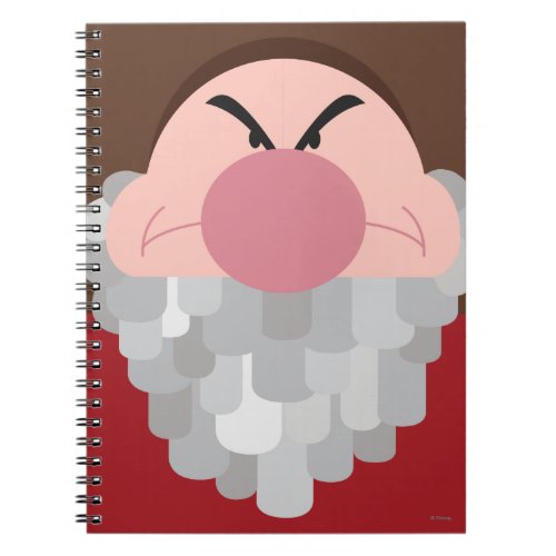 Seven Dwarfs _ Grumpy Character Body Notebook