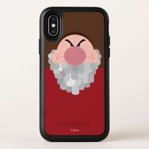 Seven Dwarfs _ Grumpy Character Body OtterBox Symmetry iPhone X Case