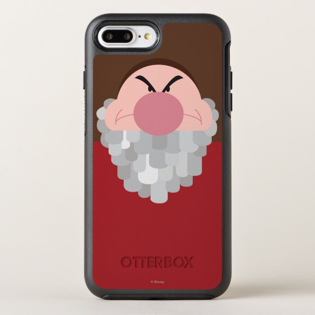Seven Dwarfs - Grumpy Character Body Otterbox iPhone Case (Back)