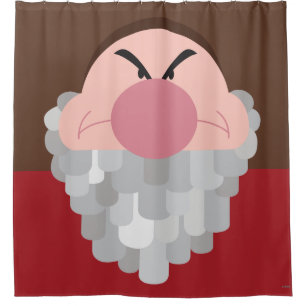 Seven Dwarfs - Grumpy Character Body Shower Curtain