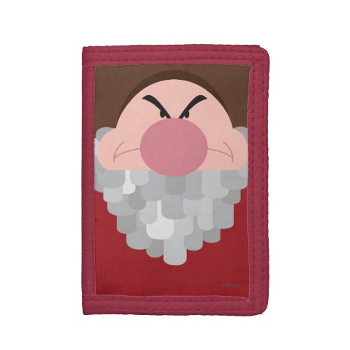 Seven Dwarfs _ Grumpy Character Body Tri_fold Wallet