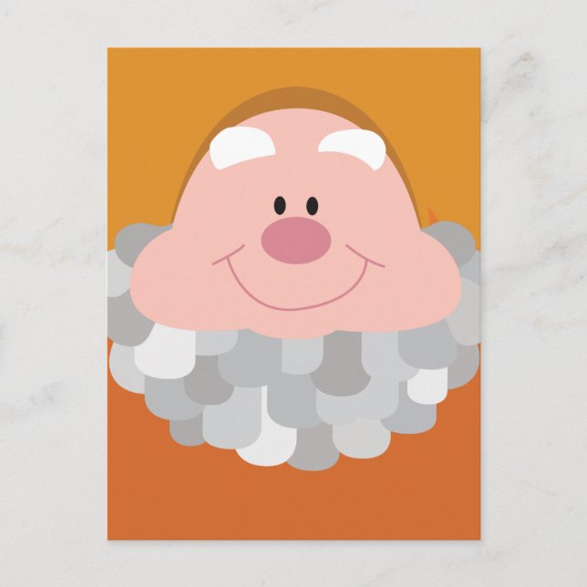 Seven Dwarfs - Happy Character Body Postcard (Front)
