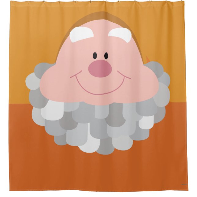 Seven Dwarfs - Happy Character Body Shower Curtain (Front)