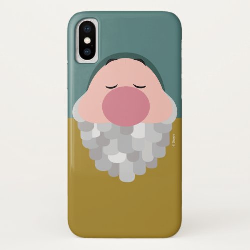 Seven Dwarfs _ Sleepy Character Body iPhone X Case