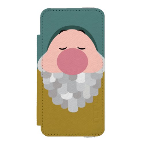 Seven Dwarfs _ Sleepy Character Body Wallet Case For iPhone SE55s