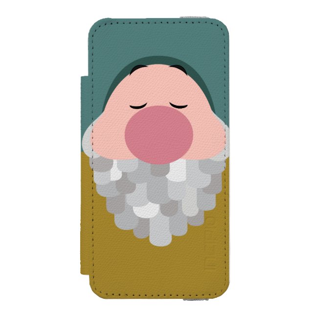 Seven Dwarfs - Sleepy Character Body Incipio iPhone Wallet Case (Folio Front)