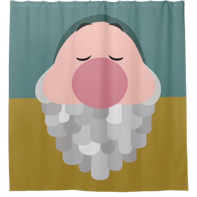 Seven Dwarfs - Sleepy Character Body Shower Curtain (Front)