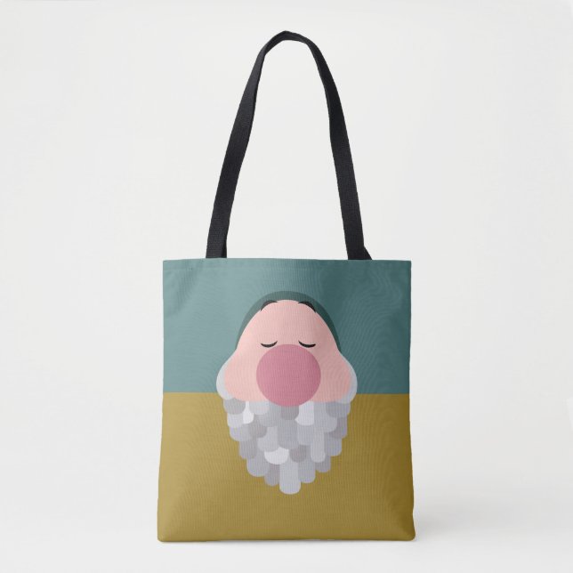 Seven Dwarfs - Sleepy Character Body Tote Bag (Front)