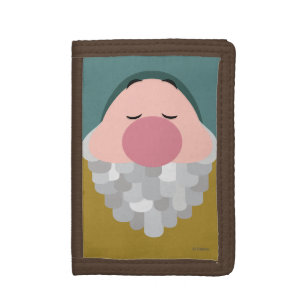 Seven Dwarfs - Sleepy Character Body Tri-fold Wallet