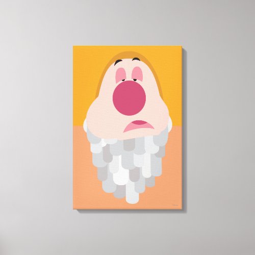 Seven Dwarfs _ Sneezy Character Body Canvas Print