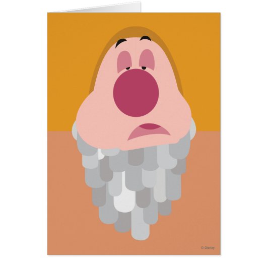 Seven Dwarfs - Sneezy Character Body Cards (Front)