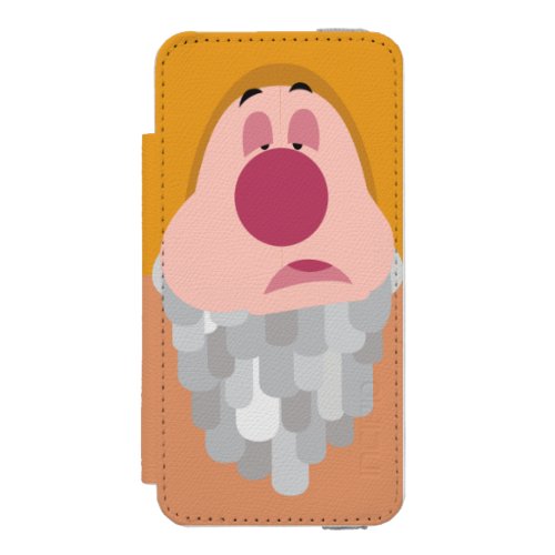 Seven Dwarfs _ Sneezy Character Body iPhone SE55s Wallet Case