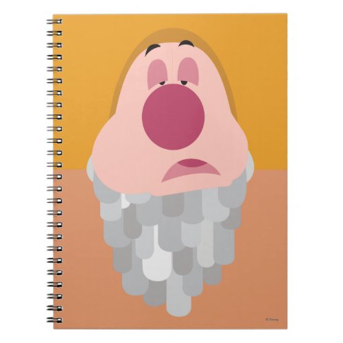 Seven Dwarfs _ Sneezy Character Body Notebook