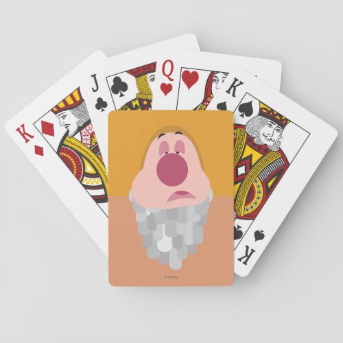 Seven Dwarfs _ Sneezy Character Body Playing Cards
