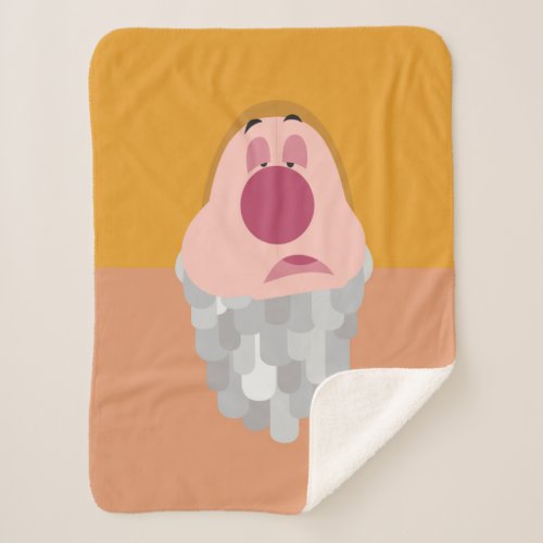Seven Dwarfs _ Sneezy Character Body Sherpa Blanket